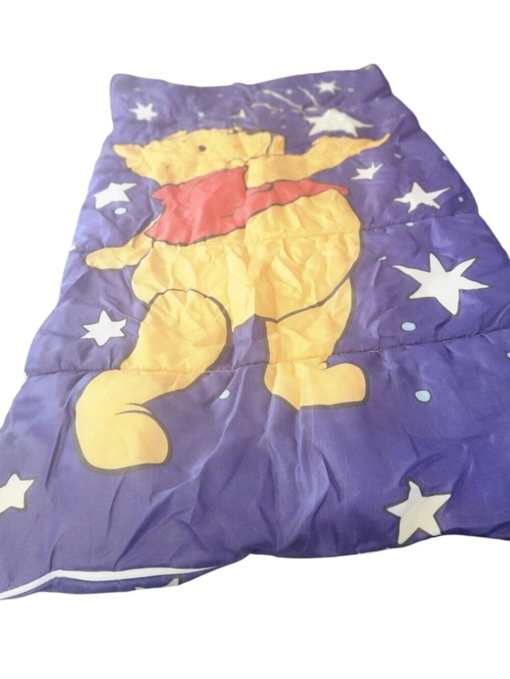Kids Sleeping Bag Winnie the Pooh Zipper 60 x 60 Disney Daycare Movie Night